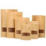 12*20 Brown Window Pouch - Image 2